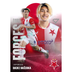 2025/26 Sportzoo Chance Liga 1. série #FF-01 DAIKI HAŠIOKA Foreign Forces