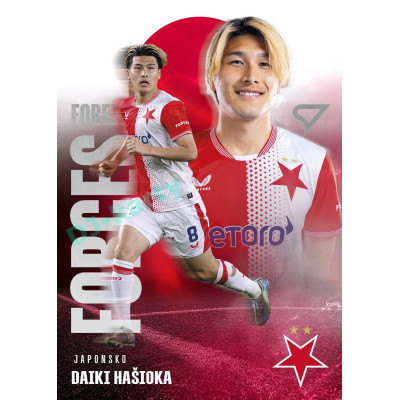 2025/26 Sportzoo Chance Liga 1. série #FF-01 DAIKI HAŠIOKA Foreign Forces