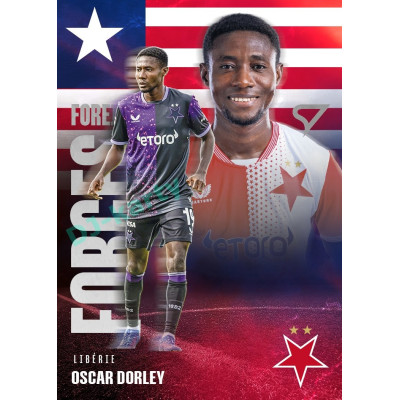 2025/26 Sportzoo Chance Liga 1. série #FF-02 OSCAR DORLEY Foreign Forces