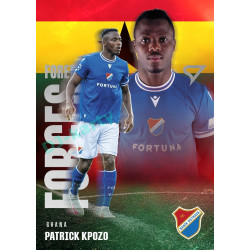 2025/26 Sportzoo Chance Liga 1. série #FF-06 PATRICK KPOZO Foreign Forces