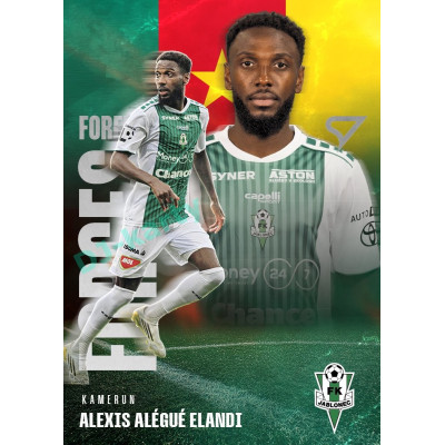 2025/26 Sportzoo Chance Liga 1. série #FF-12 ALEXIS ALÉGUÉ ELANDI Foreign Forces