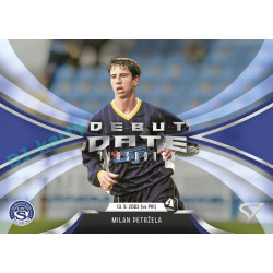 2025/26 Sportzoo Chance Liga 1. série #DF-8 MILAN PETRŽELA Debut Date Flashback