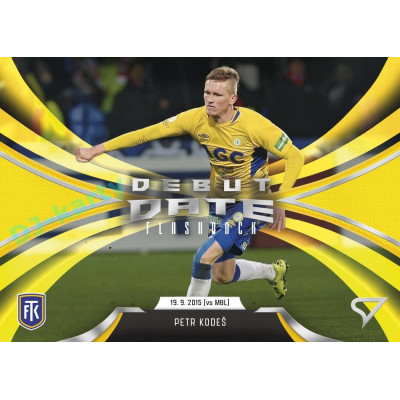 2025/26 Sportzoo Chance Liga 1. série #DF-6 PETR KODEŠ Debut Date Flashback