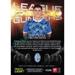 2025/26 Sportzoo Chance Liga 1. série #LG-14 MATYÁŠ VOJTA League  Gunners
