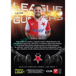 2025/26 Sportzoo Chance Liga 1. série #LG-02 VASIL KUŠEJ League  Gunners