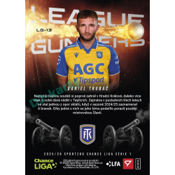 2025/26 Sportzoo Chance Liga 1. série #LG-13 DANIEL TRUBAČ League  Gunners