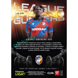 2025/26 Sportzoo Chance Liga 1. série #LG-03 PRINCE KWABENA ADU League  Gunners