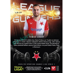 2025/26 Sportzoo Chance Liga 1. série #LG-01 TOMÁŠ CHORÝ League  Gunners