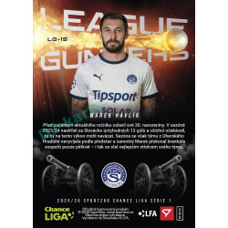 2025/26 Sportzoo Chance Liga 1. série #LG-15 MAREK HAVLÍK League  Gunners