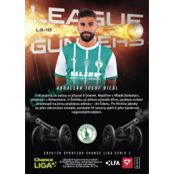 2025/26 Sportzoo Chance Liga 1. série #LG-10 ABDALLÁH JÚSUF HILÁL League  Gunners