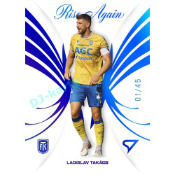 2025/26 Sportzoo Chance Liga 1. série #RA-9 LADISLAV TAKÁCS Rise Again Blue 05/45