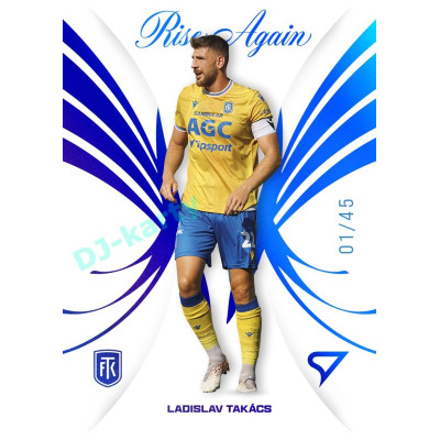 2025/26 Sportzoo Chance Liga 1. série #RA-9 LADISLAV TAKÁCS Rise Again Blue 05/45