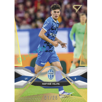 2025/26 Sportzoo Chance Liga 1. série #144 MATYÁŠ VOJTA Gold xx/25