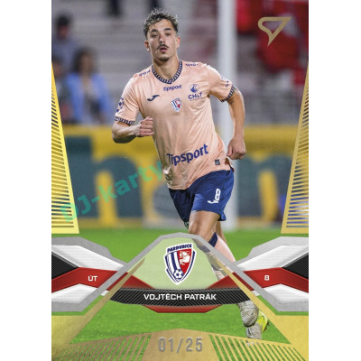 2025/26 Sportzoo Chance Liga 1. série #179 VOJTĚCH PATRÁK Gold xx/25
