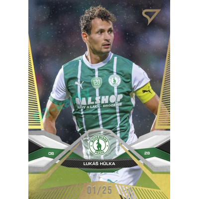 2025/26 Sportzoo Chance Liga 1. série #086 LUKÁŠ HŮLKA Gold xx/25