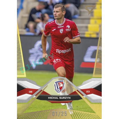 2025/26 Sportzoo Chance Liga 1. série #172 MICHAL SURZYN Gold xx/25