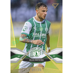 2025/26 Sportzoo Chance Liga 1. série #095 MILAN RISTOVSKI Gold xx/25