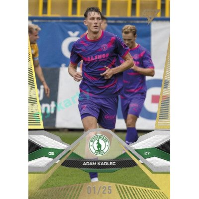 2025/26 Sportzoo Chance Liga 1. série #088 ADAM KADLEC Gold xx/25