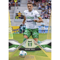 2025/26 Sportzoo Chance Liga 1. série #115 SAMUEL ŠIGUT Gold xx/25