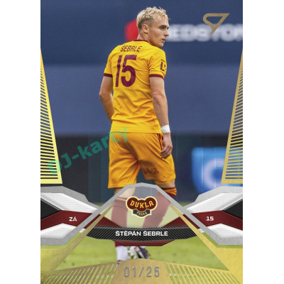 2025/26 Sportzoo Chance Liga 1. série #164 ŠTĚPÁN ŠEBRLE Gold xx/25