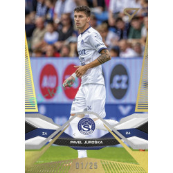 2025/26 Sportzoo Chance Liga 1. série #153 PAVEL JUROŠKA Gold xx/25