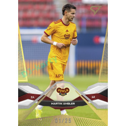 2025/26 Sportzoo Chance Liga 1. série #162 MARTIN AMBLER Gold xx/25