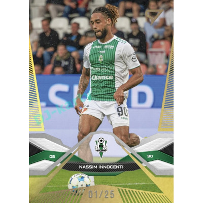 2025/26 Sportzoo Chance Liga 1. série #051 NASSIM INNOCENTI Gold xx/25