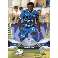 2025/26 Sportzoo Chance Liga 1. série #137 SOLOMON JOHN Gold xx/25