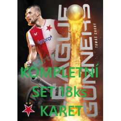 2025/26 Sportzoo Chance Liga 1. série kompletní set 18ks karet League  Gunners