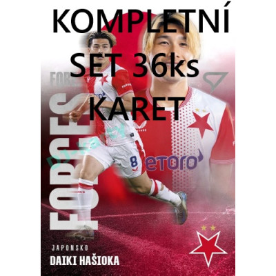 2025/26 Sportzoo Chance Liga 1. série kompletní set 36ks karet Foreign Forces