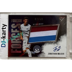 2025/26 Sportzoo Chance Liga 1. série #FFS-JM Jonathan Mulder Foreign Forces 02/40