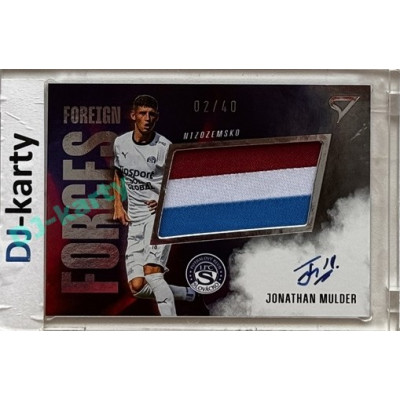 2025/26 Sportzoo Chance Liga 1. série #FFS-JM Jonathan Mulder Foreign Forces 02/40