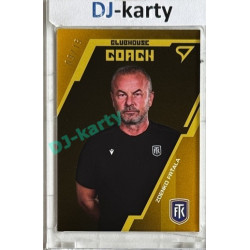 2025/26 Sportzoo Chance Liga 1. série #CH-61 Coach Clubhouse Gold 09/15