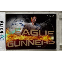 2025/26 Sportzoo Chance Liga 1. série #LGS-TP Tomáš Poznar League Gunners Gold Auto 51/60