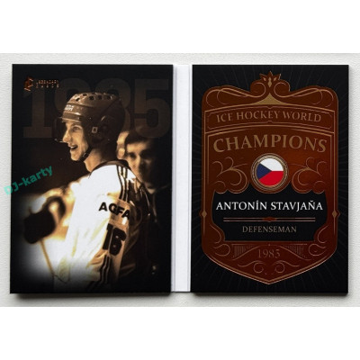 LC Legacy collection 1985 #BOL-18 Antonín Stavjaňa Booklet of Legacy 18/22