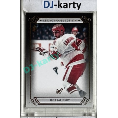 LC Legacy collection 1985 #LC-80 Igor Larionov Black 1of1