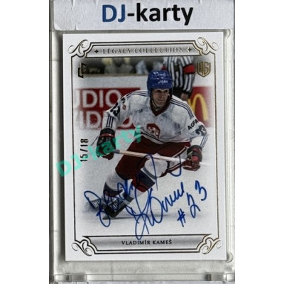 LC Legacy collection 1985 #LC-13 Vladimír Kameš Authentic Signature 15/18