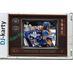 LC Legacy collection 1985 #HB-86 Hannu Järvenpää, Michael Thenvén Historical Broadcast Velvet Platinum 5/7