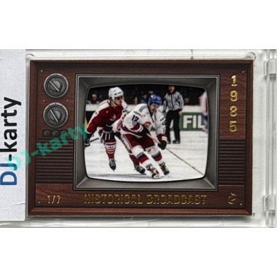 LC Legacy collection 1985 #HB-08 Doug Lidster, Pavel Richter Historical Broadcast Matt Gold 1/7