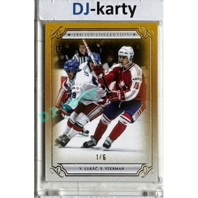 LC Legacy collection 1985 #LC-41 Vincent Lukáč, Steve Yzerman Gold 1/6