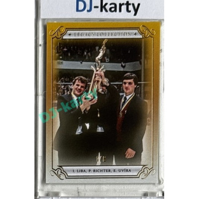 LC Legacy collection 1985 #LC-20 Igor Liba, Pavel Richter, Eduard Uvíra Gold 1/6