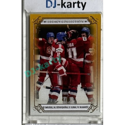 LC Legacy collection 1985 #LC-14 František Musil, Antonín Stavjaňa, Igor Liba, Vladimír Kameš Gold 4/6