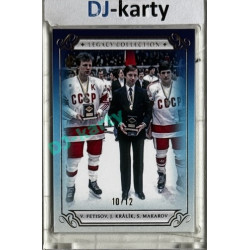LC Legacy collection 1985 #LC-34 Vjačeslav Fetisov, Jiří Králík, Sergej Makarov Blue 10/12