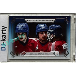 LC Legacy collection 1985 #LC-74 Jaroslav Benák, Liří Lála, Jiří Králík Blue 02/12