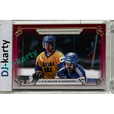 LC Legacy collection 1985 #LC-85 Per-Erik Eklund, Kari Makkonen Red 09/16