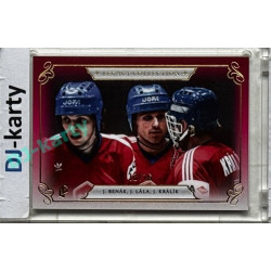 LC Legacy collection 1985 #LC-74 Jaroslav Benák, Liří Lála, Jiří Králík Red 13/16