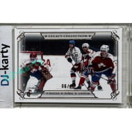 LC Legacy collection 1985 #LC-60 Pat Riggin, Dušan Pašek, Doug Lidster White 06/20