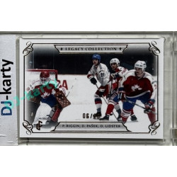 LC Legacy collection 1985 #LC-60 Pat Riggin, Dušan Pašek, Doug Lidster White 06/20