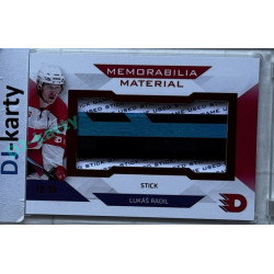 2024 Dynamo100 #MM-03 Lukáš Radil Memorabilia Material Red 19/35