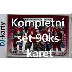LC Legacy collection 1985 kompletní set Red xx/16 - 90ks karet